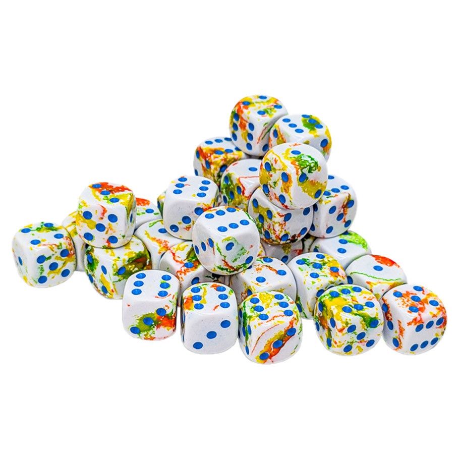 Chessex Brush Dice Breezy 12mm Dice Block