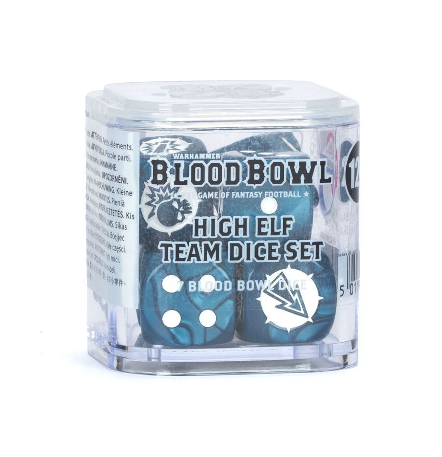 Blood Bowl: High Elf Dice Set