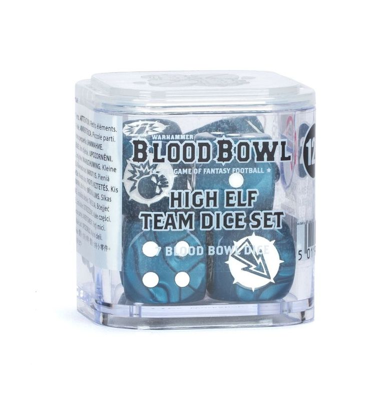 Blood Bowl: High Elf Dice Set