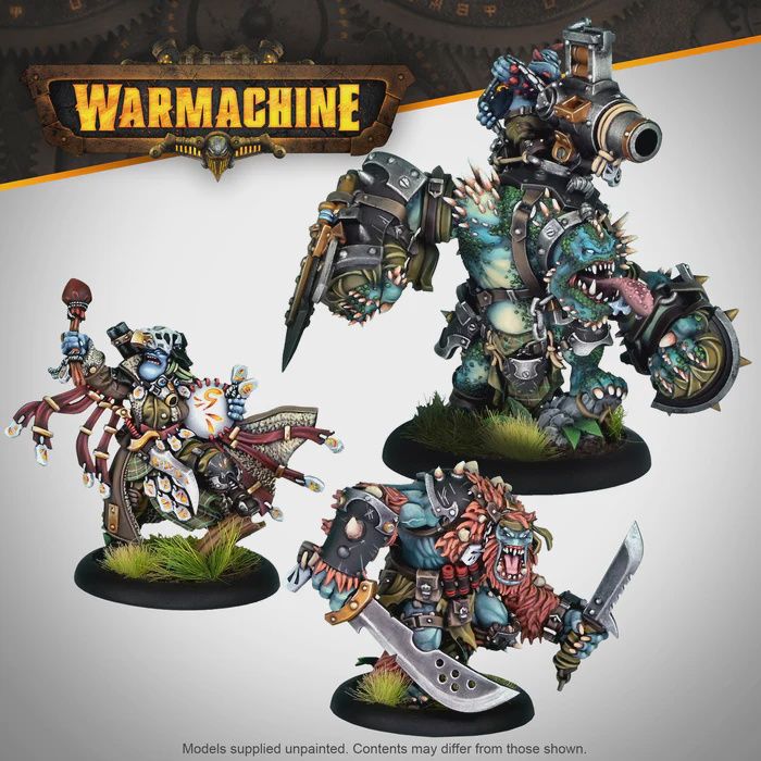 Warmachine: Southern Kriels Kithguard Battlegroup Box