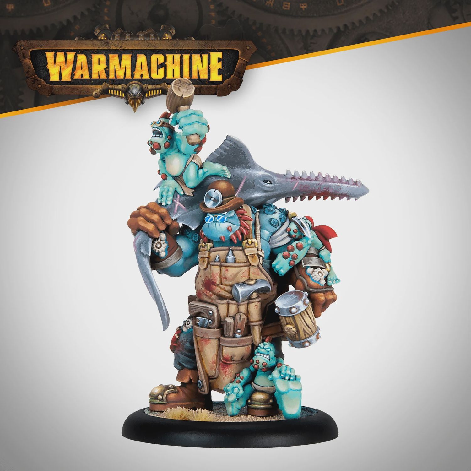 Warmachine: Southern Kriels Brineblood Marauders Surgeon