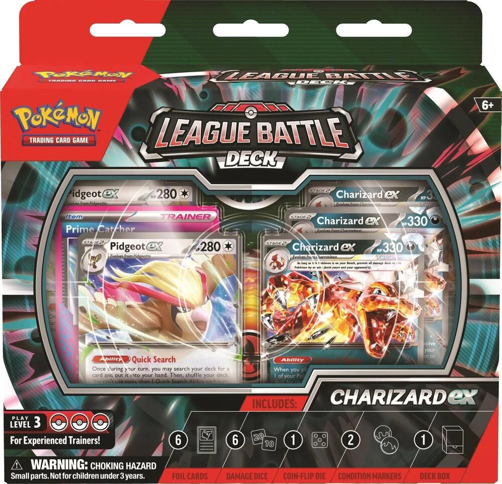 Pokemon: Charizard ex League Battle Deck