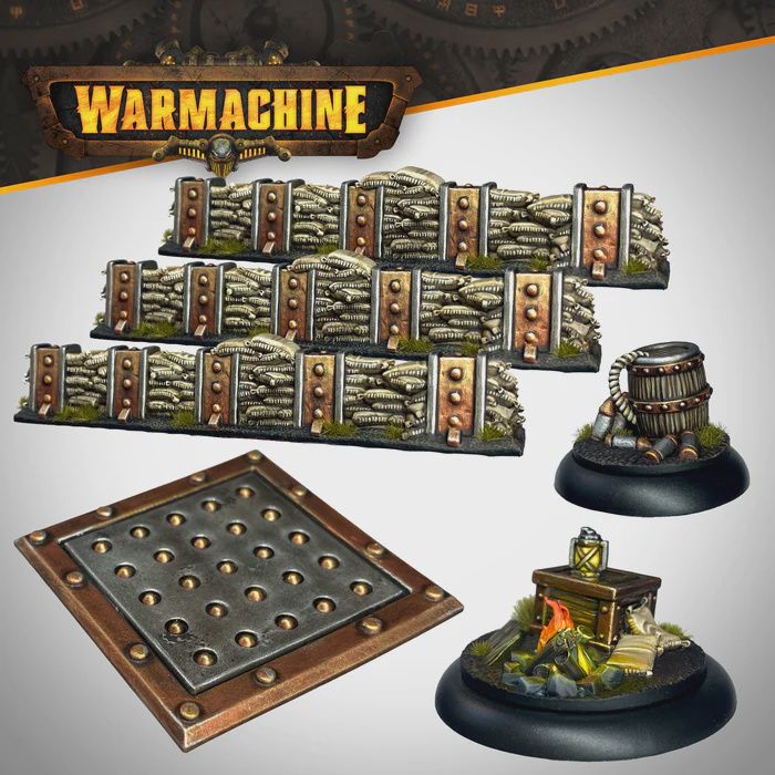Warmachine: Gravediggers Defenses Set