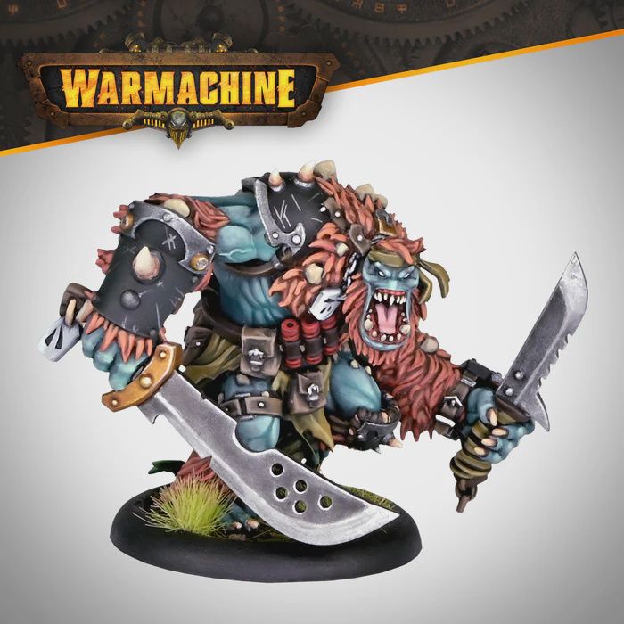 Warmachine: Southern Kriels Kithguard Jungle Troll