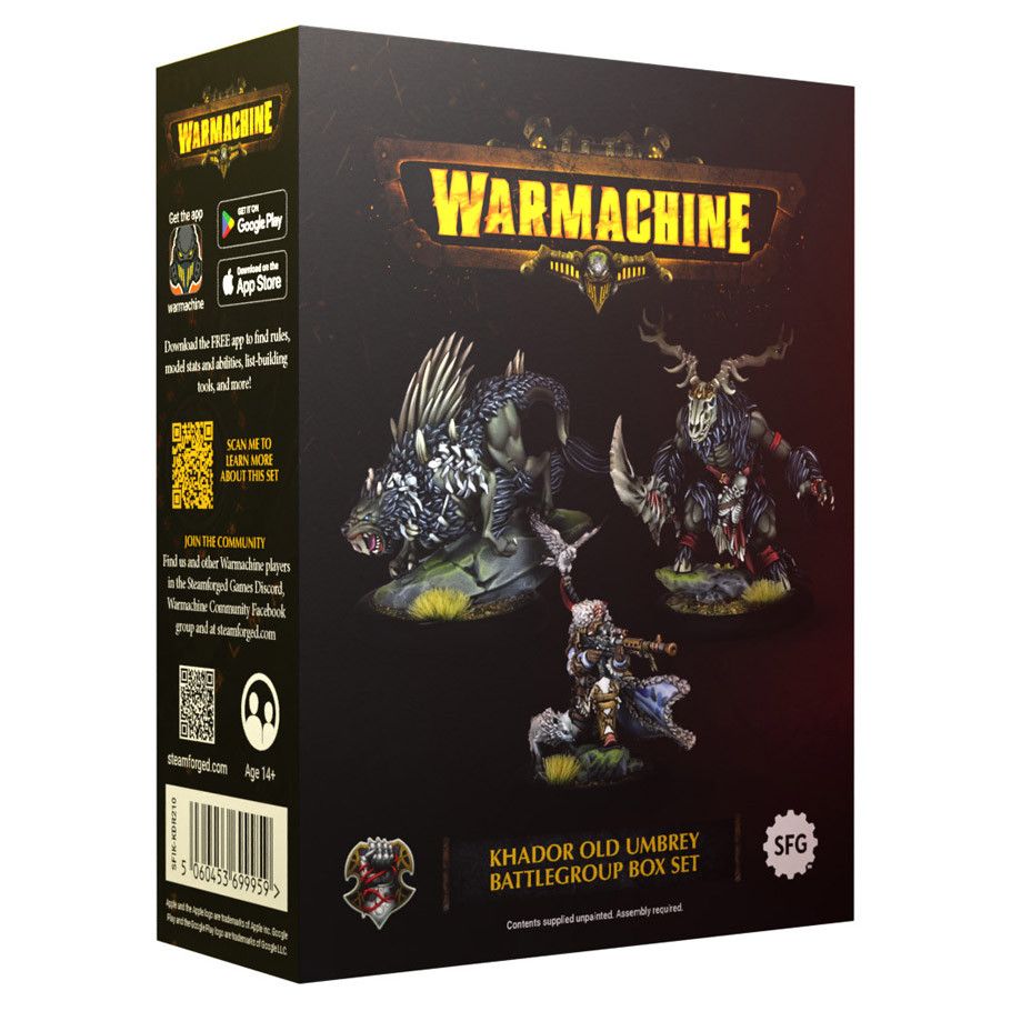 Warmachine: Khador Old Umbrey Battlegroup Box