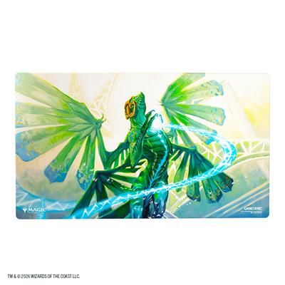 Magic: The Gathering | Secrets of Strixhaven Shiny Playmat - Quandrix, the Proof