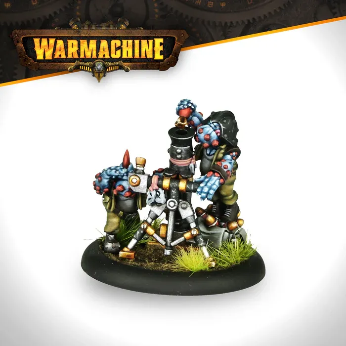 Warmachine: Southern Kriels Kithguard Mortar Team