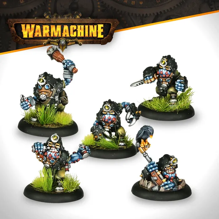 Warmachine: Southern Kriels Kithguard Tunnel Rats