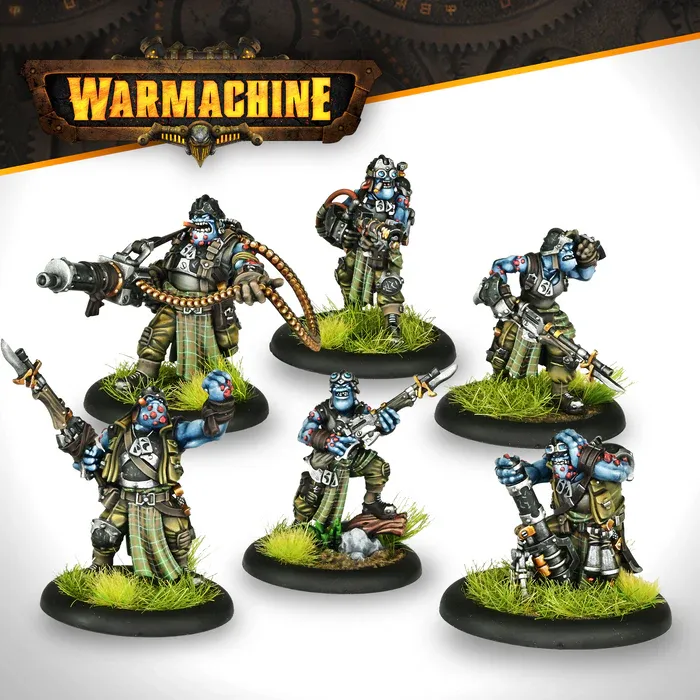 Warmachine: Southern Kriels Kithguard Infantry