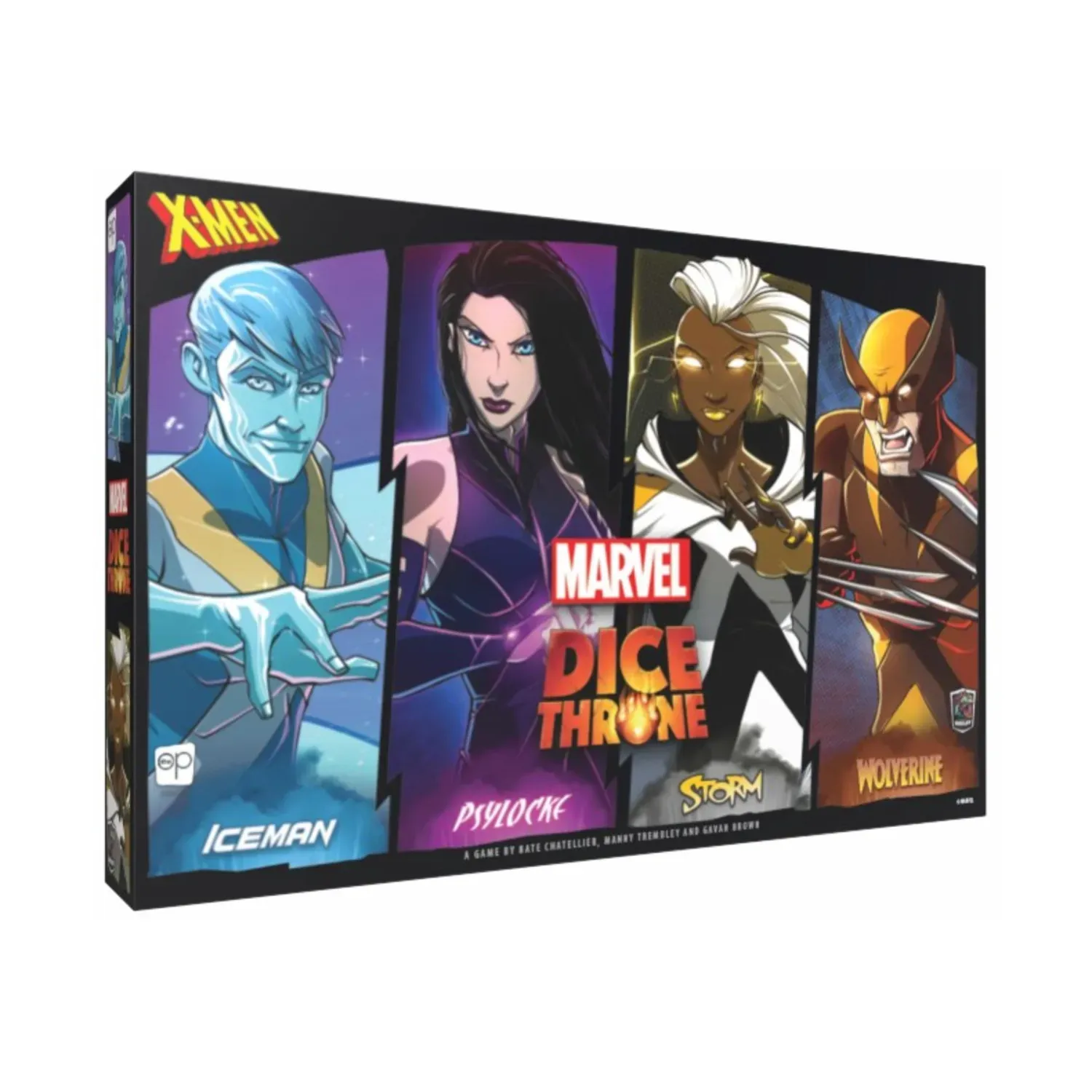 Board Games: Marvel X-Men Dice Throne Box 1 (Iceman, Psylocke, Storm, and Wolverine)