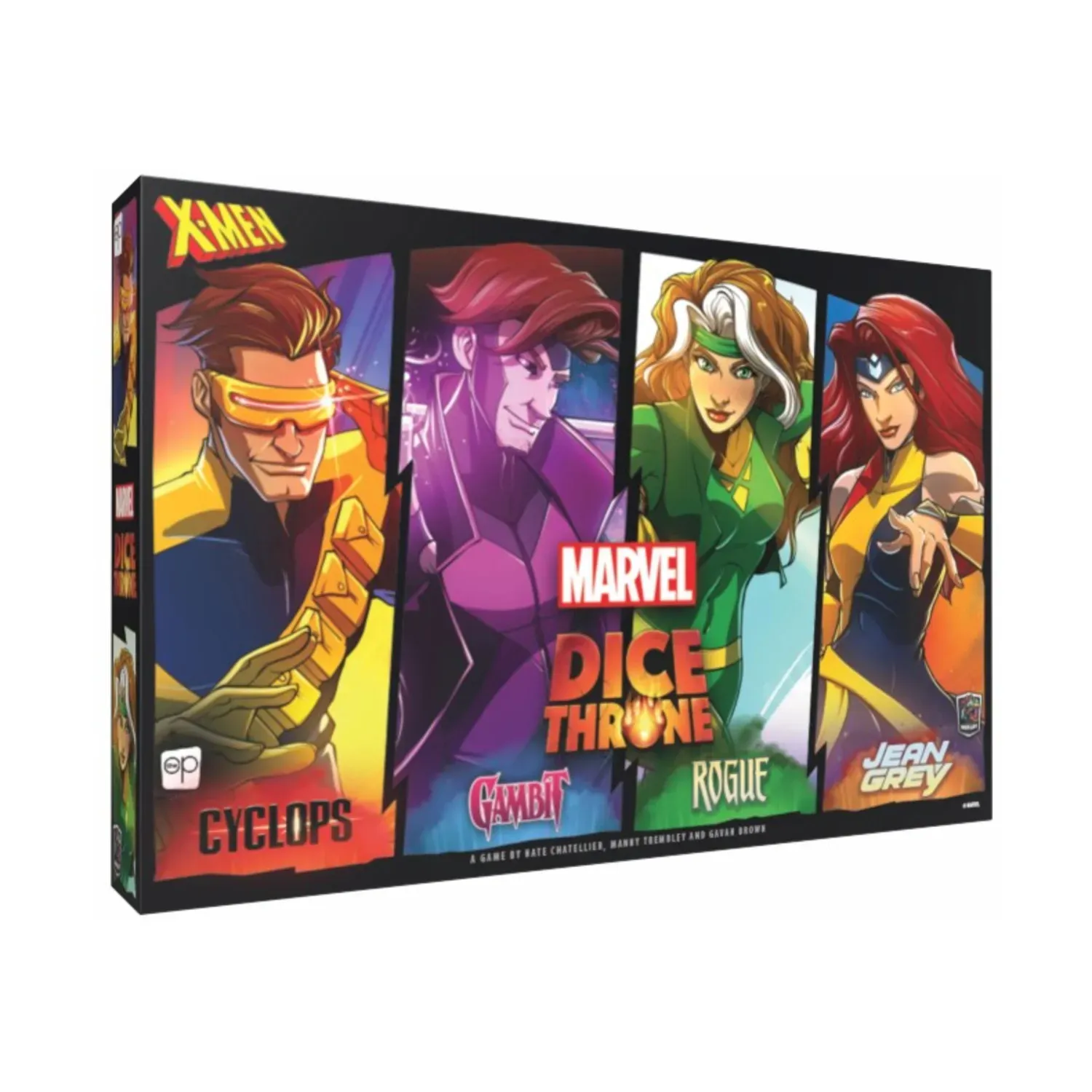 Marvel X-Men Dice Throne Box 2 (Cyclops, Gambit, Rogue, and Jean Grey)