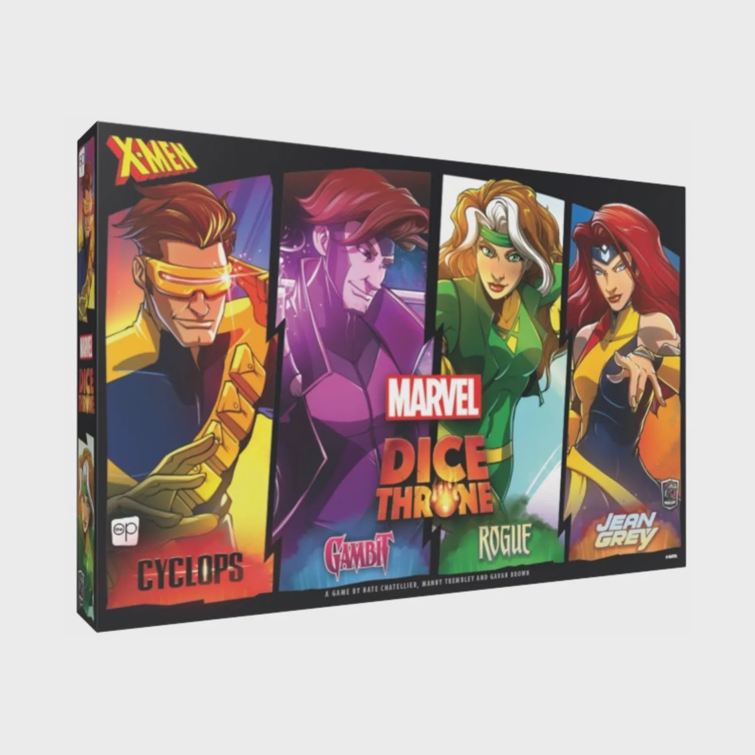 Board Games: Marvel X-Men Dice Throne Box 2 (Cyclops, Gambit, Rogue, and Jean Grey)