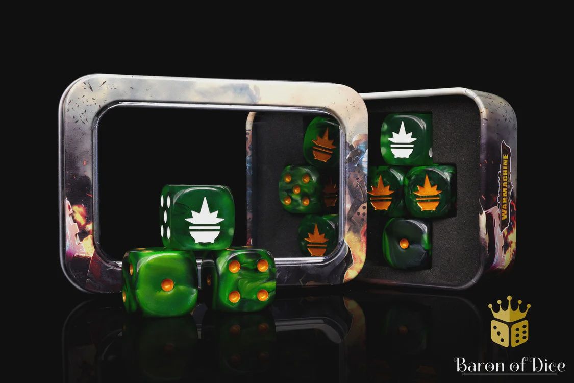 Warmachine: Crucible Guard Official Dice Set