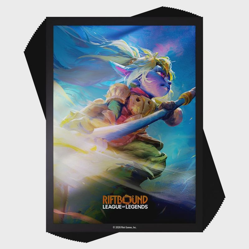 Riftbound: Unleashed Art Sleeves - Poppy, Keeper of the Hammer (100)