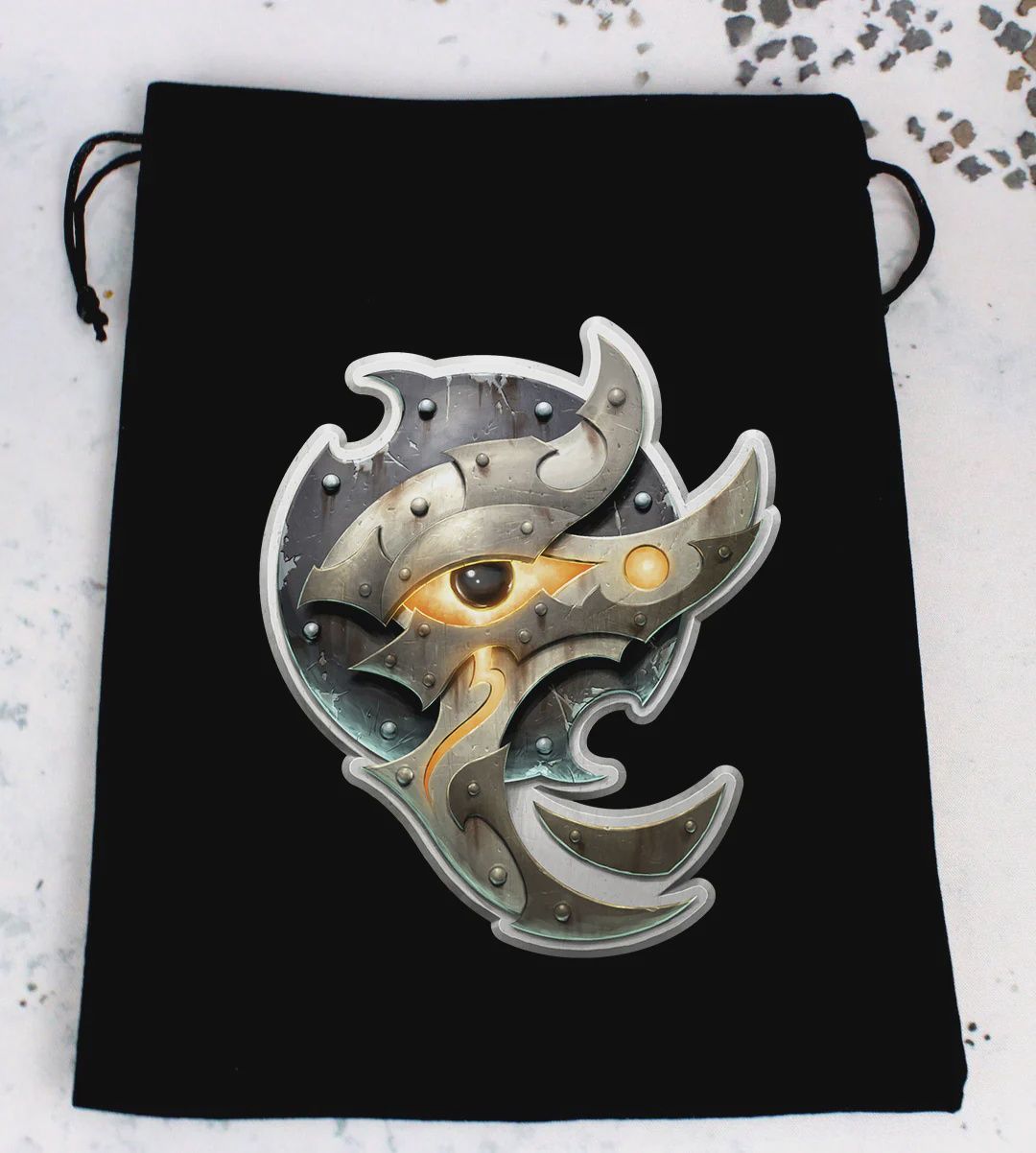 Baron of Dice: Officially Licensed Warmachine Premium Dice Bags - Ghosts of IOS