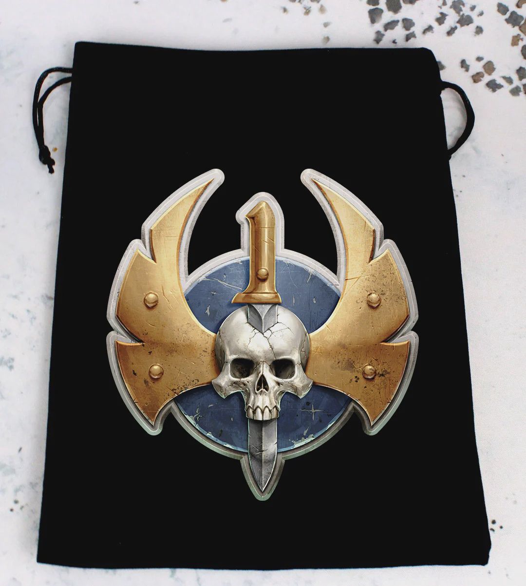 Baron of Dice: Officially Licensed Warmachine Premium Dice Bags - Gravediggers