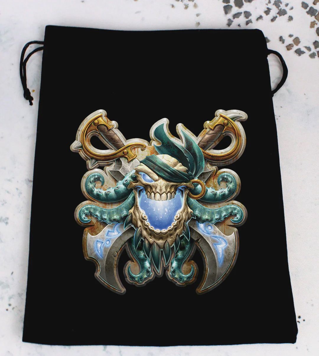 Baron of Dice: Officially Licensed Warmachine Premium Dice Bags - Southern Kriels Brineblood Marauders