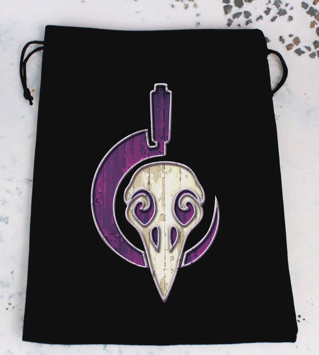 Baron of Dice: Officially Licensed Warmachine Premium Dice Bags - Grymkin