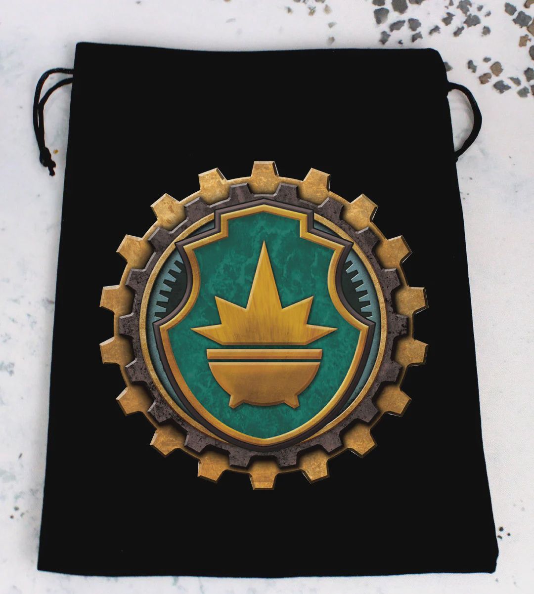 Baron of Dice: Officially Licensed Warmachine Premium Dice Bags - Crucible Guard