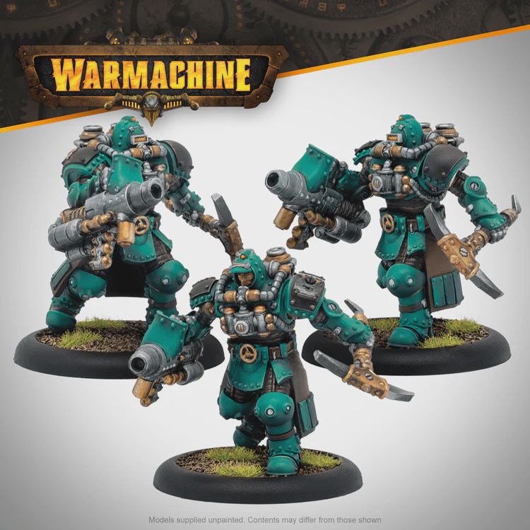Warmachine: Crucible Guard Storm Troopers