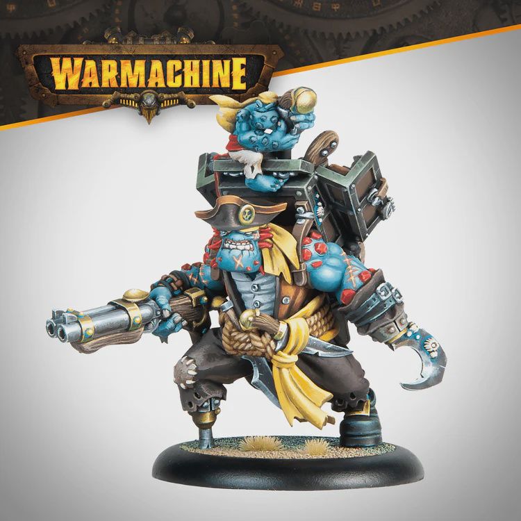 Warmachine: Southern Kriels Brineblood Quartermaster