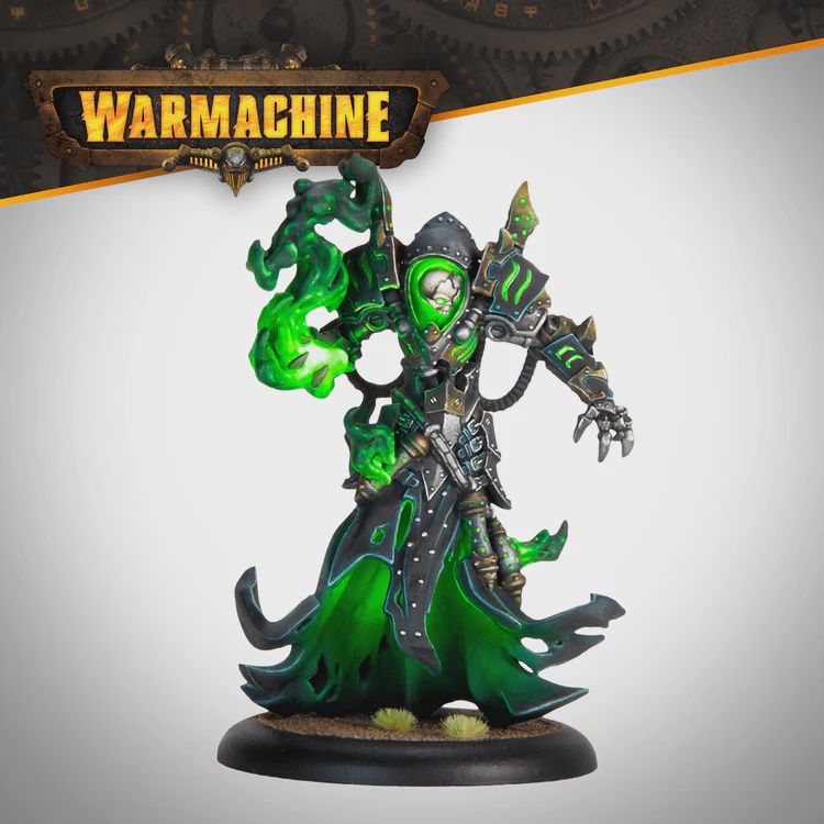 Warmachine: Cryx Necrofactorium Iron Lich Commander