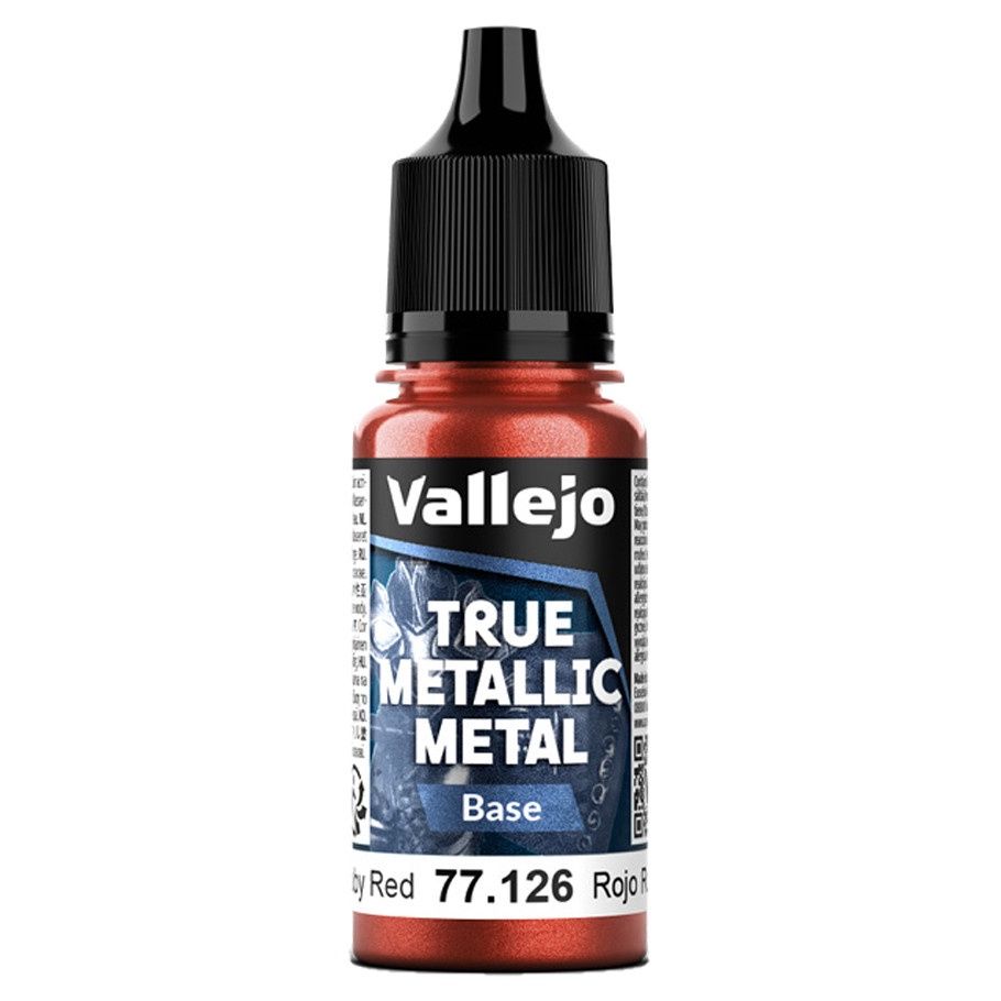 True Metallic Metal: Base: Ruby Red (18ml)