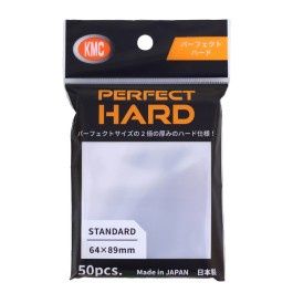 KMC Sleeves: Standard Perfect - Hard (50)