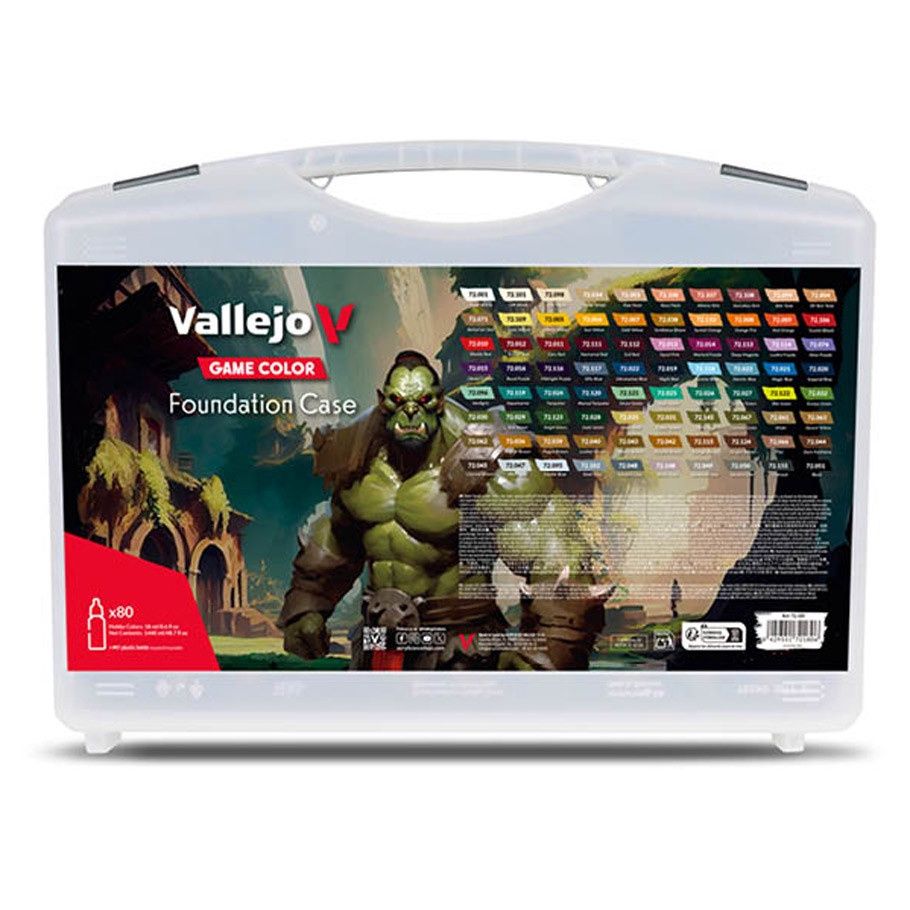 VALLEJO: Game Color Foundation Case (80)