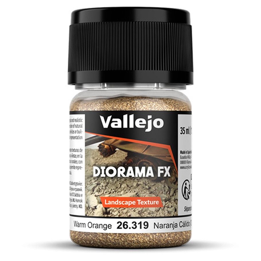 Vallejo Diorama FX: Landscape: Warm Orange 0.1-0.6 mm (35ml)