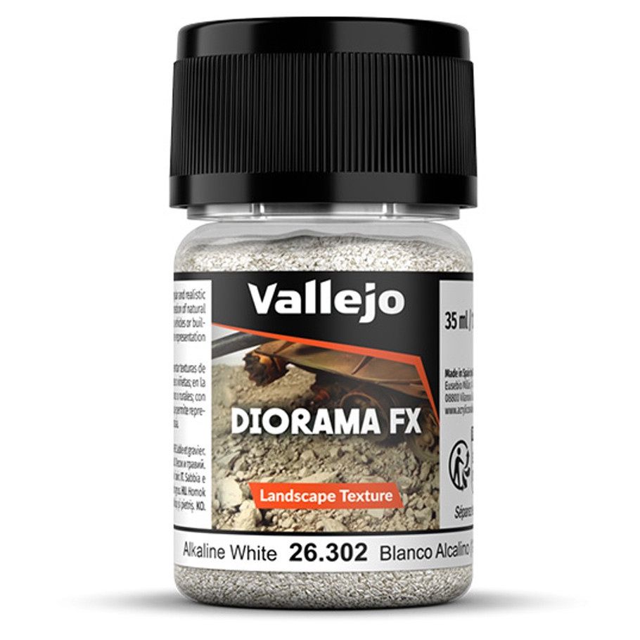 Vallejo Diorama FX: Landscape: Alkaline White 1-2 mm (35ml)