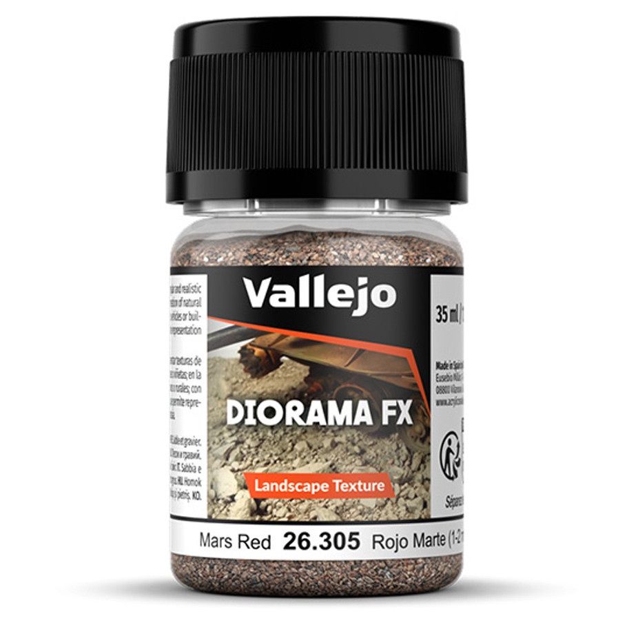 Vallejo Diorama FX: Landscape: Mars Red 1-2 mm (35ml)