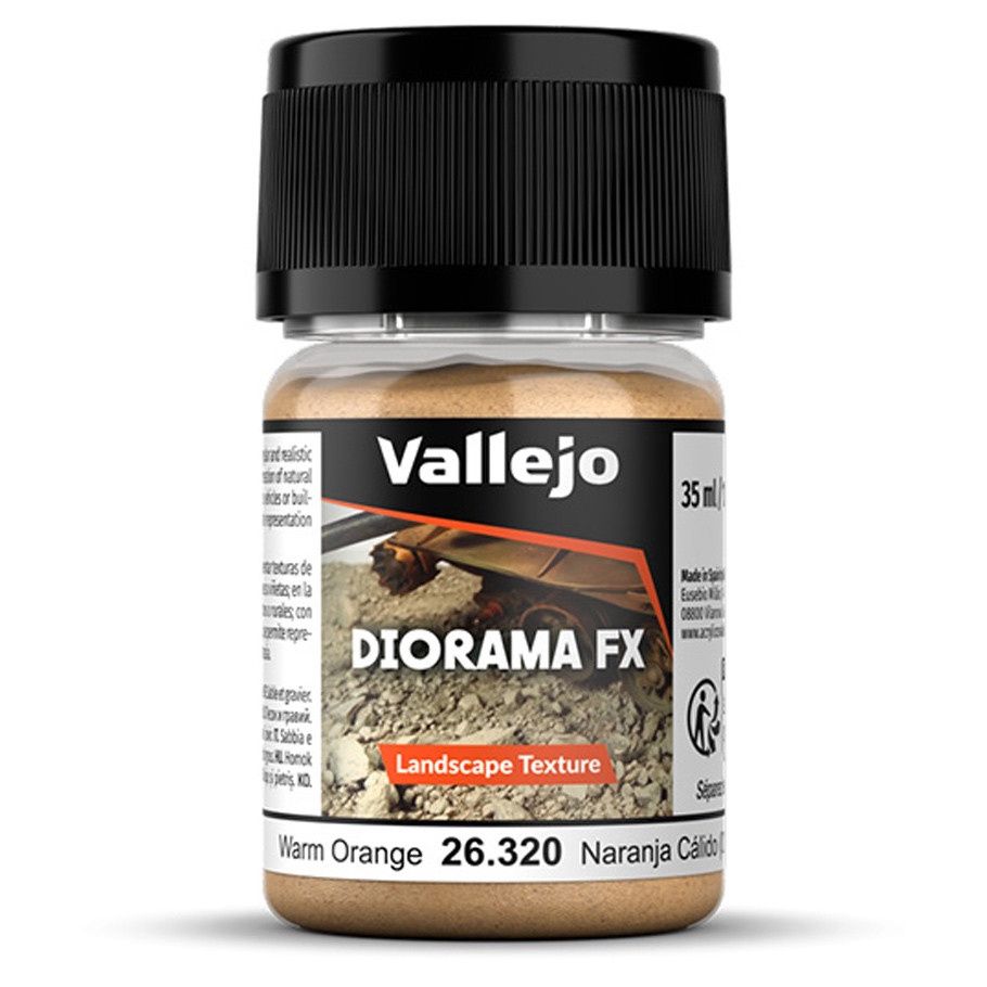 Vallejo Diorama FX: Landscape: Warm Orange 0.1-1 mm (35ml)