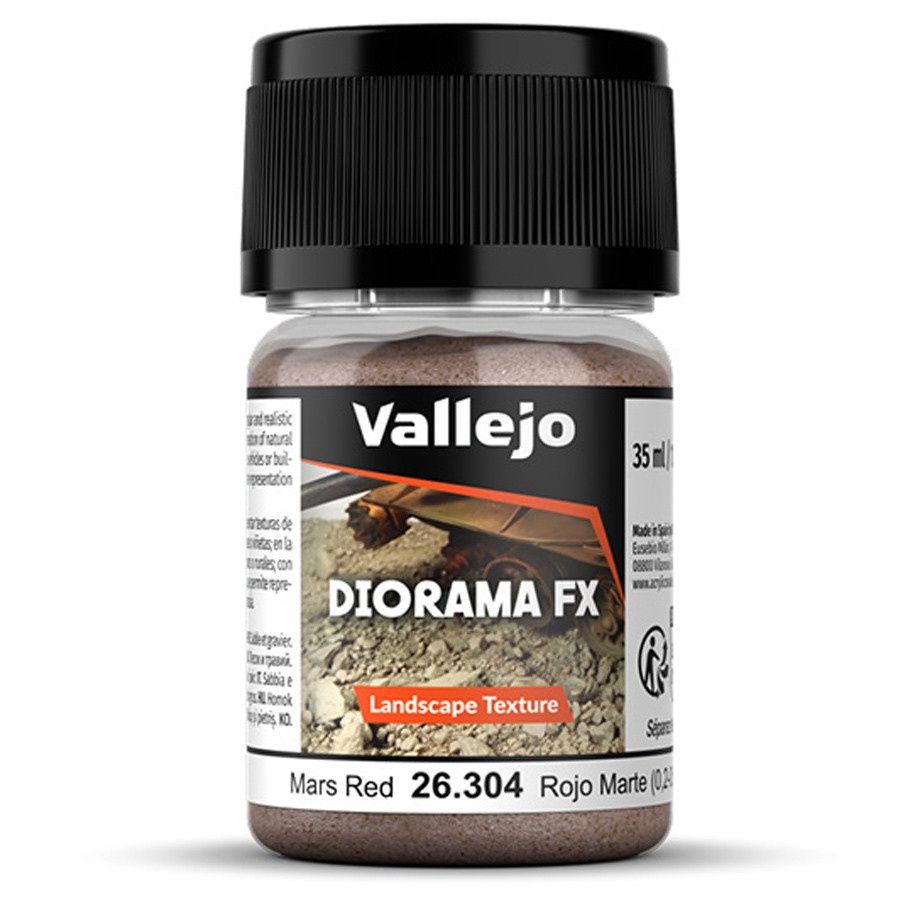 Vallejo Diorama FX: Landscape: Mars Red 0.2-0.6 mm (35ml)