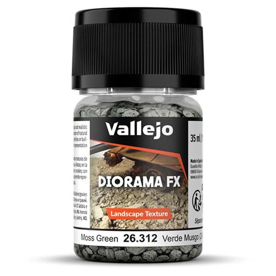 Vallejo Diorama FX: Landscape: Moss Green 2-5 mm (35ml)