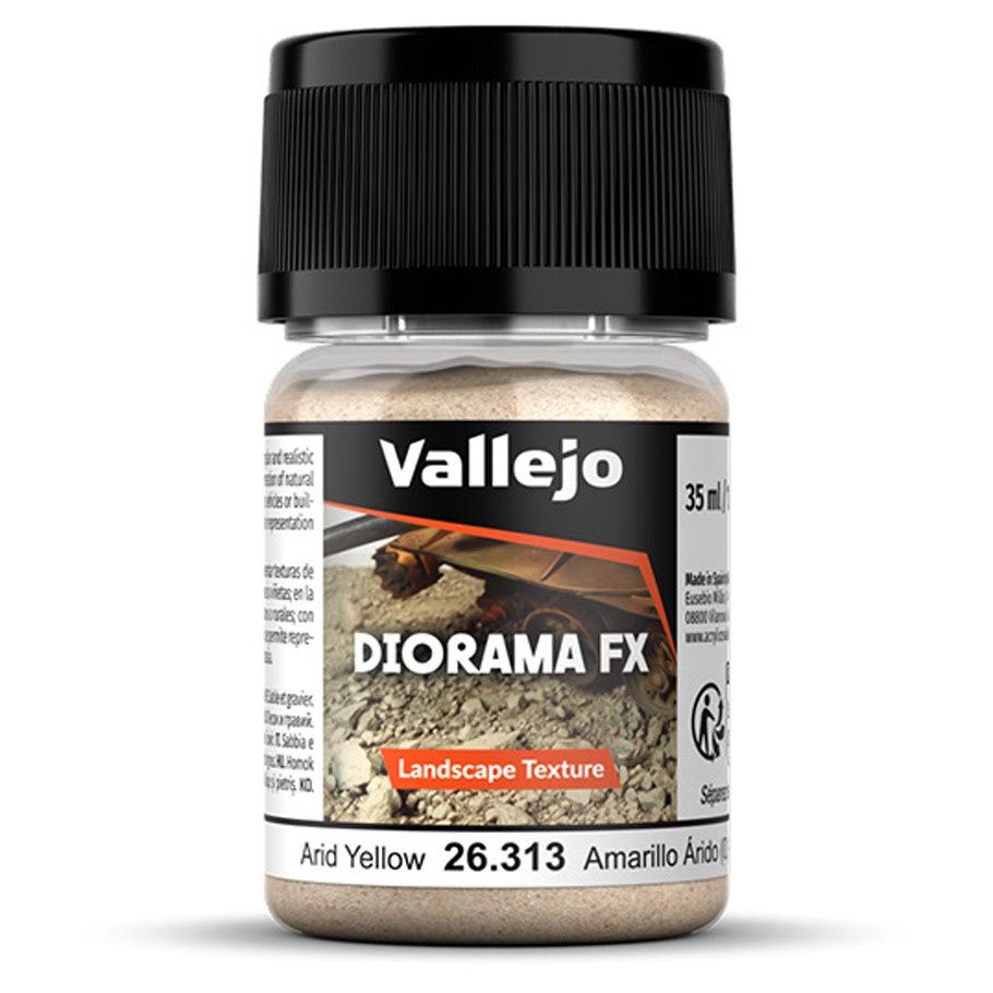 Vallejo Diorama FX: Landscape: Arid Yellow 0.1-0.6 mm (35ml)
