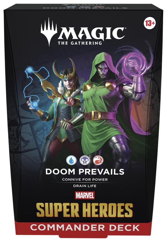 Magic: The Gathering - Marvel Super Heroes Commander Deck, Variant: Doom Prevails