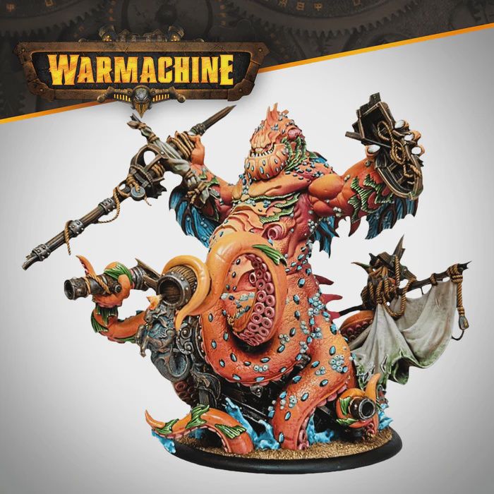 Warmachine: Southern Kriels Brineblood Abyssal King