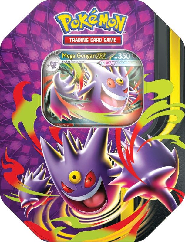 Pokemon TCG: Tin - Mega Moonlit, Variant: Mega Gengar EX