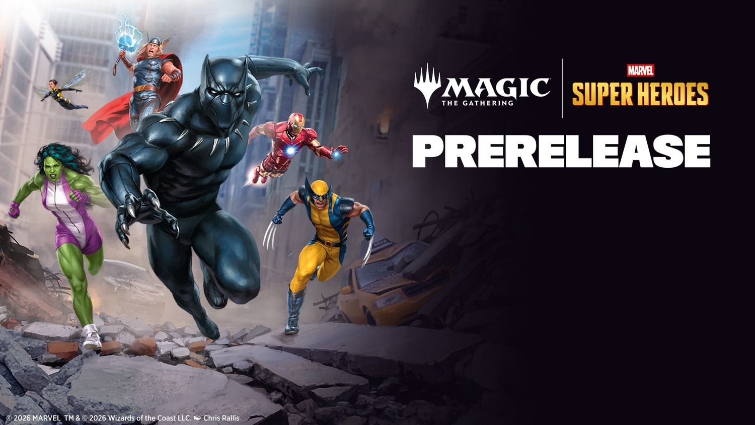Magic: The Gathering - Marvel Super Heroes Prerelease, Variant: June 19 @ 6pm