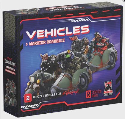 Cyberpunk RED Combat Zone: Vehicles - Warrior Roadbike