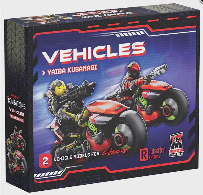 Cyberpunk RED Combat Zone: Vehicles - Yaiba Kusanagi