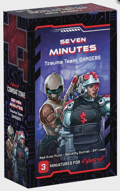 Cyberpunk RED Combat Zone: Seven Minutes Trauma Team: Gangers