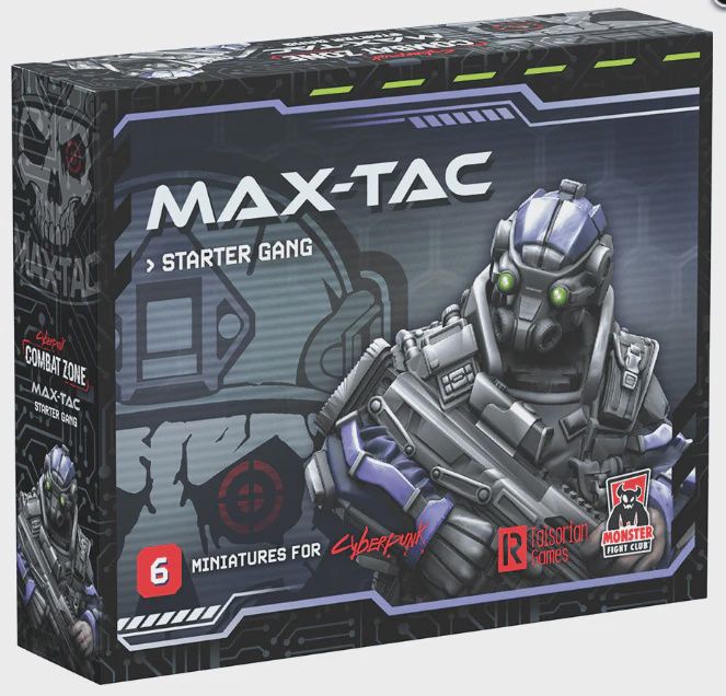 Cyberpunk RED Combat Zone: MAX-TAC Starter Gang