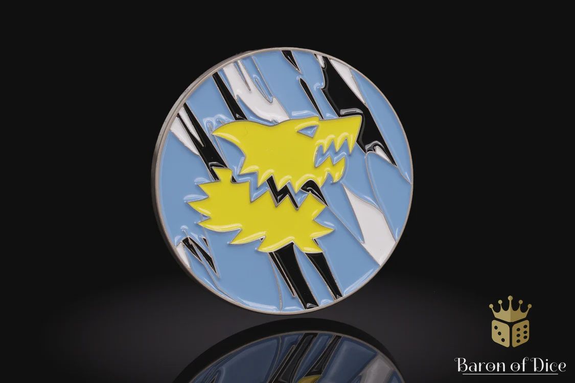 40mm Baron's Coin™ | Snow Wolf