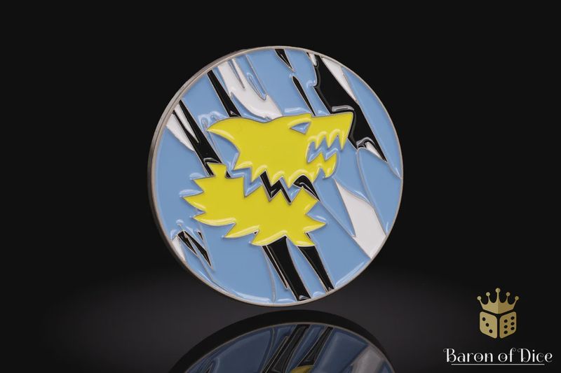 40mm Baron's Coin™ | Snow Wolf