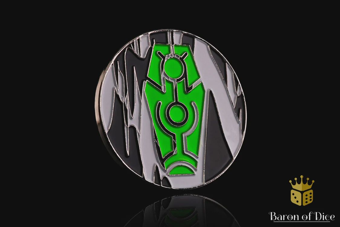 40mm Baron's Coin™ | Green Coffin