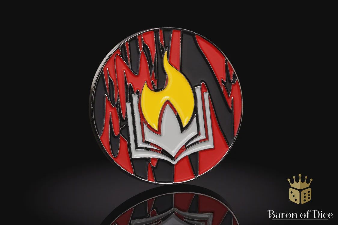 40mm Baron's Coin™ | Scorched Book