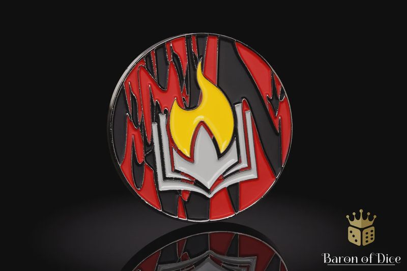 40mm Baron's Coin™ | Scorched Book