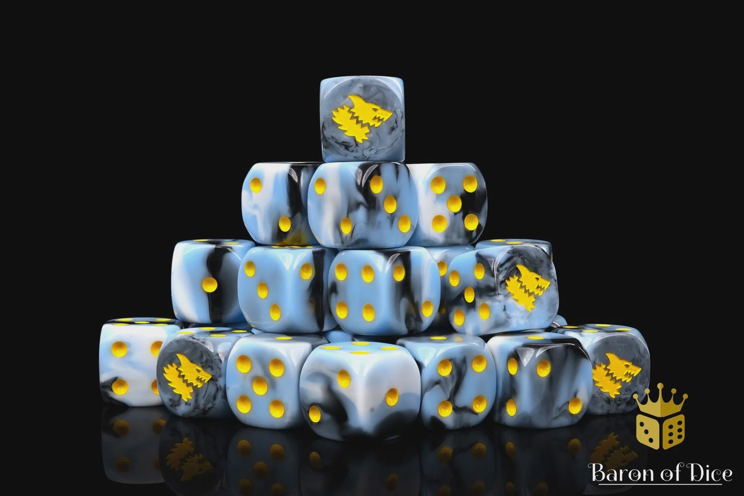 Baron of Dice | Snow Direwolf (25)
